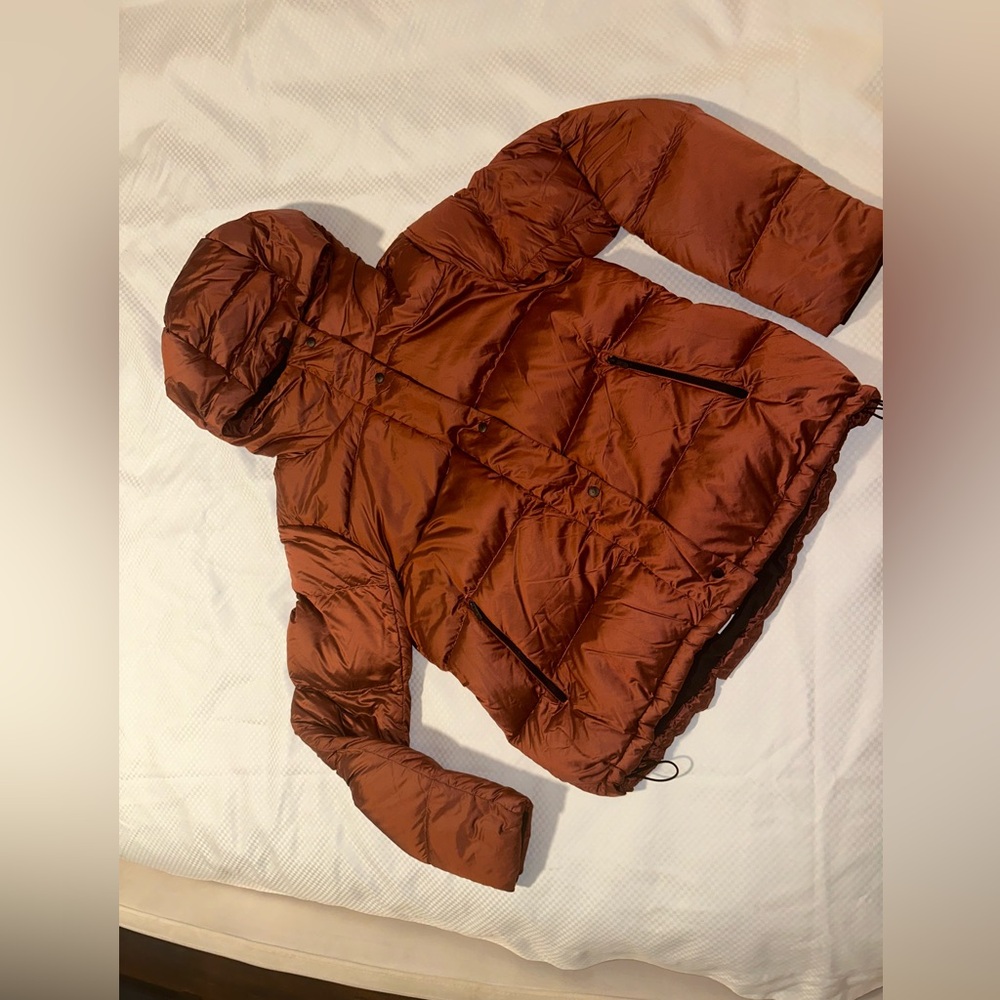 Lululemon Cloudscape Jacket. Summit Orange. Sz 8. - image 2
